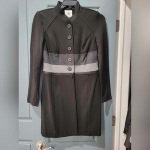 CAbi 3176 Convertible Zip Off Jacket/Coat Black M